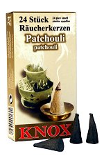 Patchouli Scent<br>Knox Incense Cones